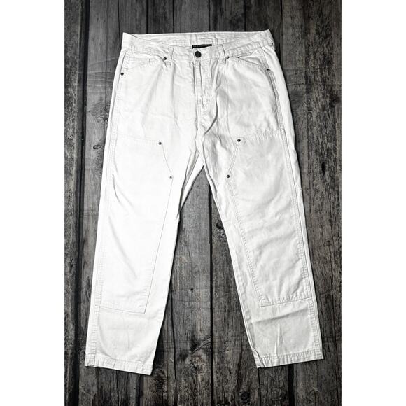 No Boundaries Other - Y2K NO BOUNDARIES Double Knee Utility Beige Pants Mens 34x30